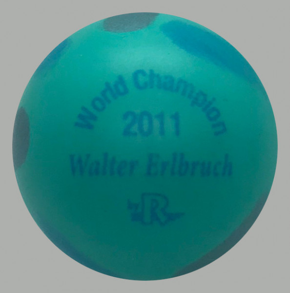 World Champion 2011 Walter Erlbruch grün